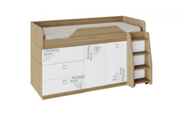 Комбинированная кровать Оксфорд ТД-139.11.03 (Трия)